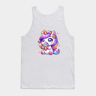 Unicorn Ice Cream Dreams Tank Top